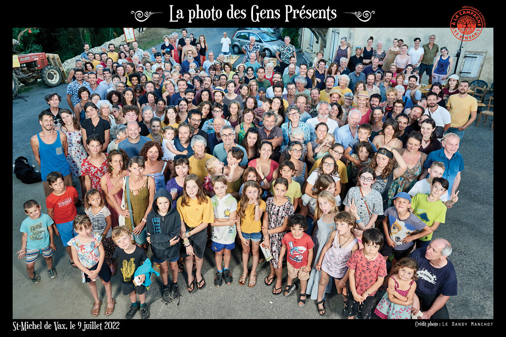 Photo des Gens Ptésents - ST-MICHEL DE VAX - 09 juillet 2022