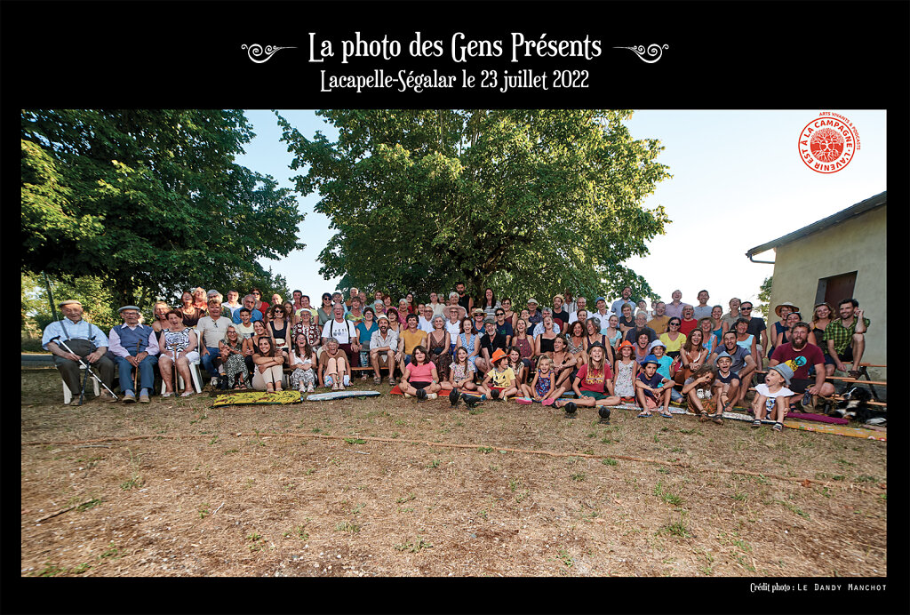 Photo des Gens Présents - LACAPELLE-SÉGALAR - 23 Juillet 2022
