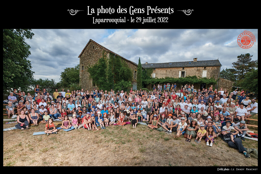 Photo des Gens Présents - LAPARROUQUIAL - 29 Juillet 2022
