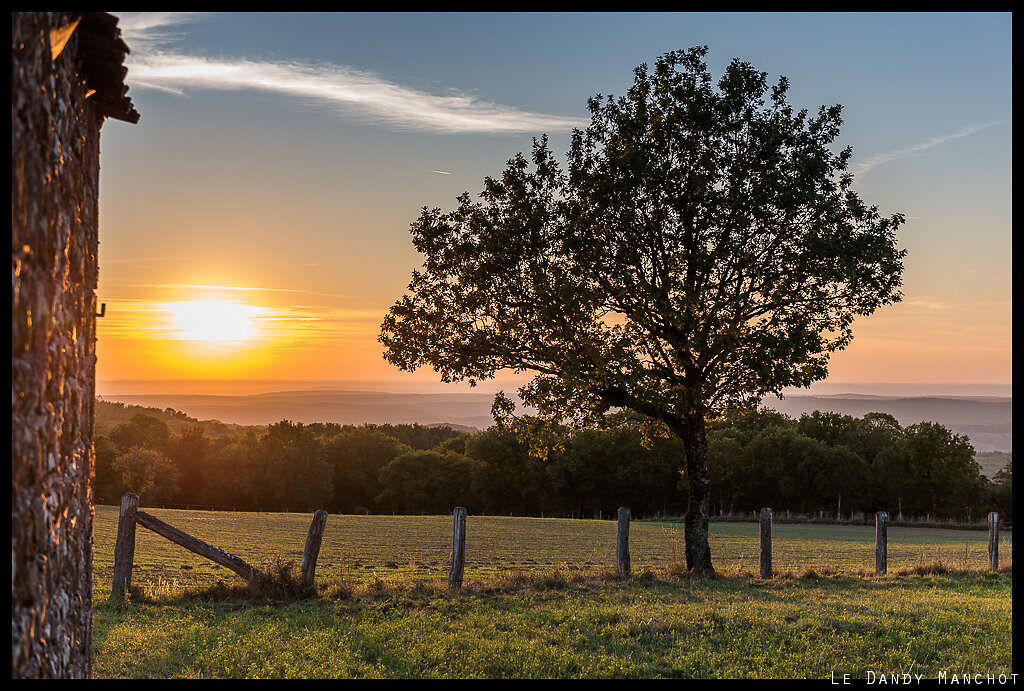 Coucher dans la prairie